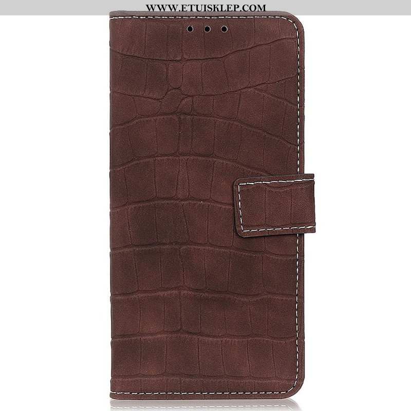 Etui Folio do OnePlus Nord CE 2 Lite 5G Krokodyl